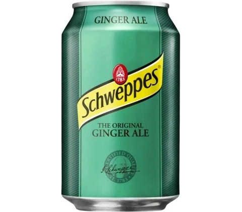 Schweppes Ginger Ale 330 ml