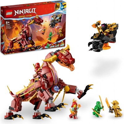 LEGO® NINJAGO® 71793 Heatwave a jeho transformačný lávový drak