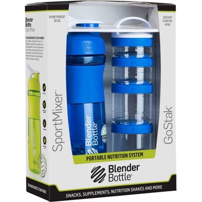 BlenderBottle Sport Mixer® GoStak Varianta: modrý