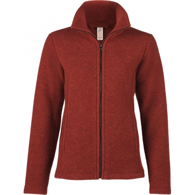 Engel Дамско вълнено яке Engel Women's Fitted Jacket Wool jacket - Terracotta Melange - размер 42/44 (EU) (105-1511-0613)