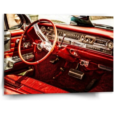 Sablio Obraz Interiér automobilu - 150x110 cm