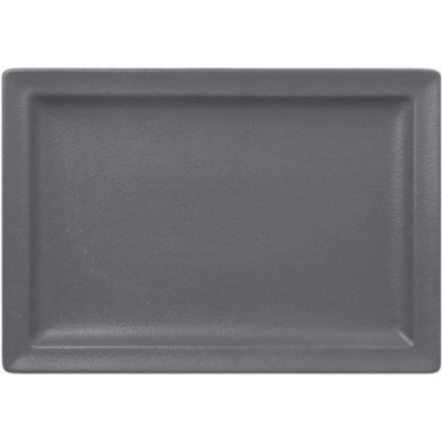 RAK Porcelain Talíř obdélný 33 x 23 cm šedá NFCLRP33GY-6
