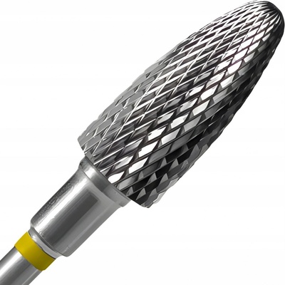 Staleks Karbidový brúsny nadstavec Corn žltý 6mm /14 mm FT90Y060/14