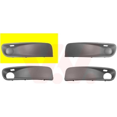 Vetracia mrieżka v nárazníku VAN WEZEL 5897592