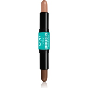 NYX Professional Makeup Wonder Stick Dual Face Lift двустранна контурираща писалка цвят 04 Medium 2x4 гр
