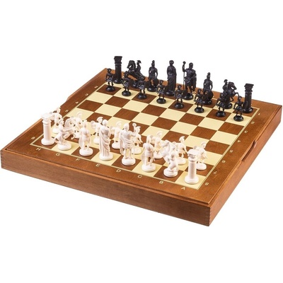 Šach Spartan čierno / biele veľké