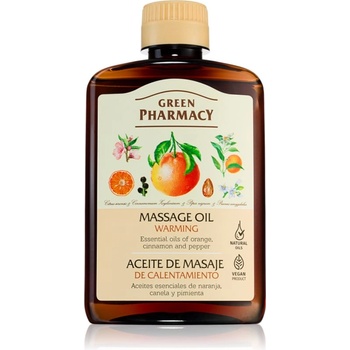 Green Pharmacy Body Care загряващо масажно масло 200ml