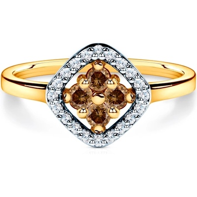 SAVICKI Годежен пръстен Savicki: злато, диаманти