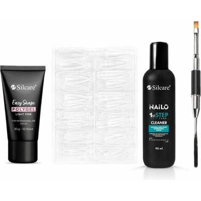 Silcare POLYGEL LIGHT PINK set 2 30 g