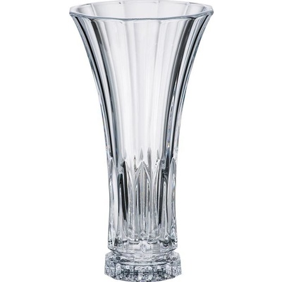 CRYSTALITE BOHEMIA KŘISTÁLOVÁ VÁZA BOHEMIA WELLINGTON 305MM – Zboží Dáma