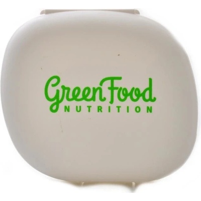 GreenFood nutrition Krabička na tablety pillbox - bílá - white