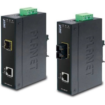 PLANET IFT-802T - 10-100Base-TX към 100Base-FX Индустриален медиа конвертор - 2-15-20 км (IFT-802T)
