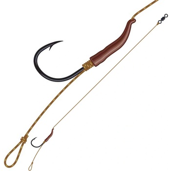 Dam Náväzec Tactix Line Aligner Rig 18 cm 20 lb veľ.4 2 ks