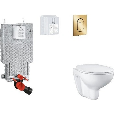 GROHE Uniset s tlačidlom Arena Cosmopolitan S SANI15BB4105