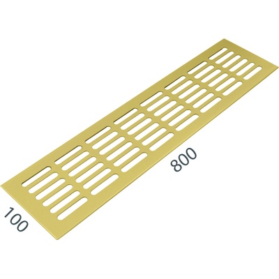 MPkovania SRL Alfa 100 x 800 mm bronz matný