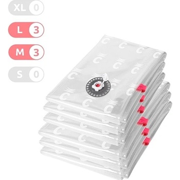 Compactor Bag Aspispace 5x M 70 litrů + 5x L 120 litrů