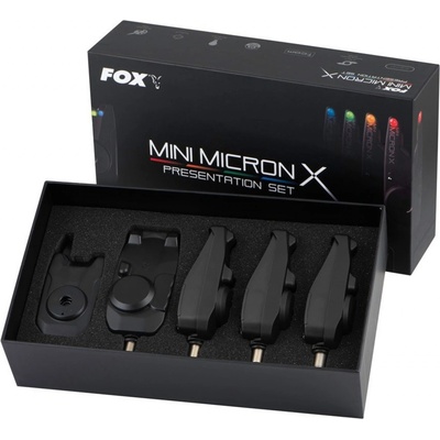 Fox Mini Micron X 4+1 Sada Signalizátorů Černá