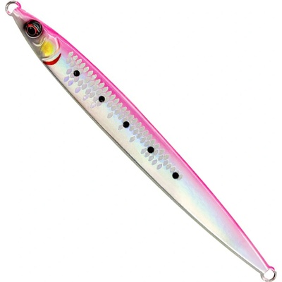 Savage Gear pilker Sardine Slider Fast Sink UV Růžová Glow 14,5cm 80 g