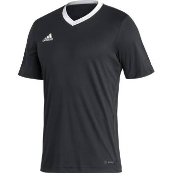 adidas Мъжка фланелка с къс ръкав Adidas Entrada 22 Short Sleeve Jersey Top Mens - Black