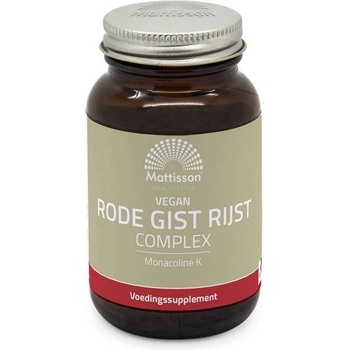 Mattisson Healthstyle Vegan Red Yeast Rice Complex, 90 капсули, Mattisson Healthstyle (MT2033)
