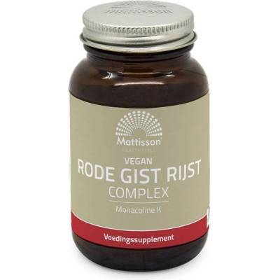 Mattisson Healthstyle Vegan Red Yeast Rice Complex, 90 капсули, Mattisson Healthstyle (MT2033)