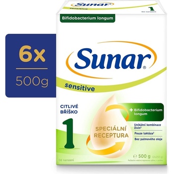 Sunar 1 Sensitive 6 x 500 g
