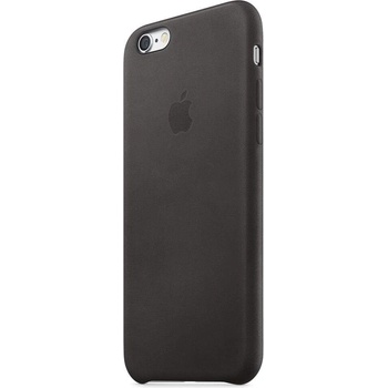 Apple iPhone Case - оригинален кожен кейс (естествена кожа) за iPhone 6S, iPhone 6 (черен)