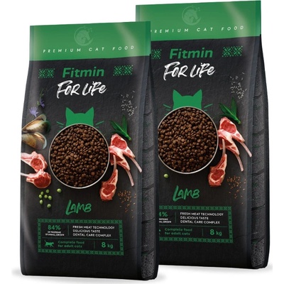 Fitmin For Life Adult Lamb 2 x 8 kg