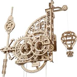 UGears Дървен 3D пъзел Ugears от 320 части - Стенен часовник с махало (U-70154 )