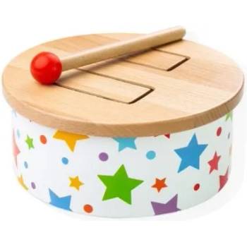 Image 1 of Bigjigs Toys Дървен барабан с чукче - Bigjigs (BJ928)