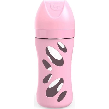 Image 1 of Twistshake Стъклено шише против колики Twistshake - Розово, 260 ml (78582)