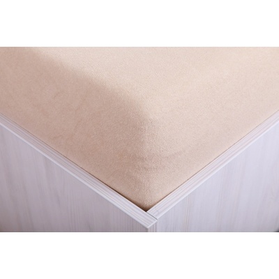 Teptex prostěradlo froté béžové 60x120