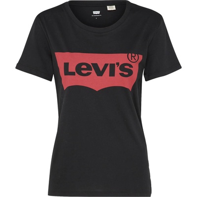 Levi's Тениска 'The Perfect Tee' черно, размер XS