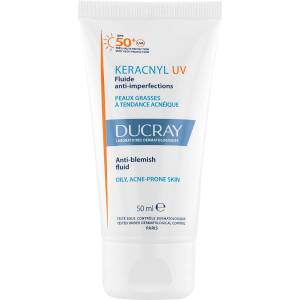 Ducray Keracnyl Флуид срещу несъвършенства, SPF50+, 50 ml