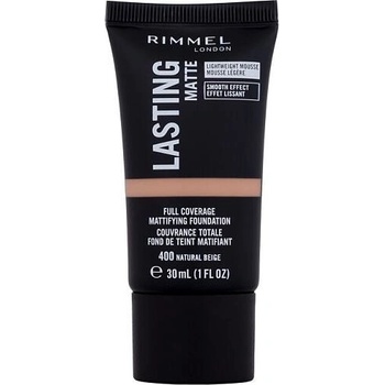 Rimmel Lasting Matte matující make-up 400 Natural Beige 30 ml