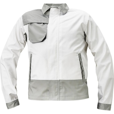 Cerva MONTROSE PÁNSKA PRACOVNÁ MONTERKOVÁ BUNDA biela