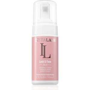INSTALASH Lash & Face нежна почистваща пяна за лице и очи 100ml