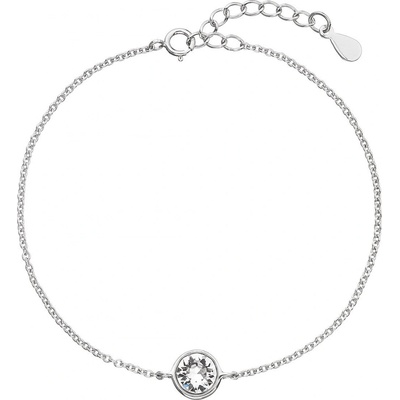 Pavona stříbrný s kamenem Crystals from Swarovski 33113.1