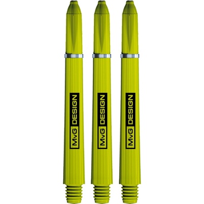 Winmau MvG Signature Nylon dlhé, zelené 34 mm