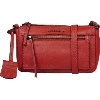 Burkely kožená crossbody kabelka Rock Ruby 1000717.64.55 červená