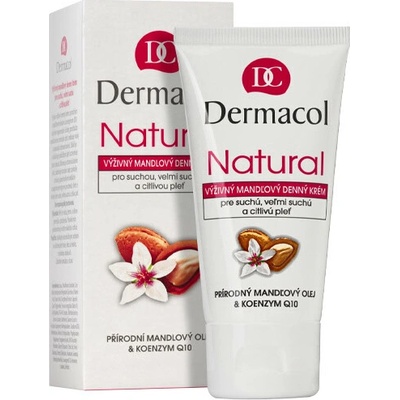 Dermacol Natural mandľový denný krém v tube 50 ml