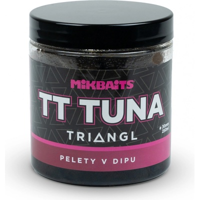 Mikbaits Pelety v dipu TT Tuna Triangl 30 mm 250 ml – Sleviste.cz