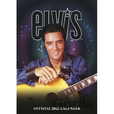 Oficiální nástěnný Elvis Presley A3 29,7 x 42 cm 2027