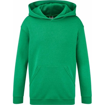 F.O.L. Classic Kids Hooded Sweat retro heather green