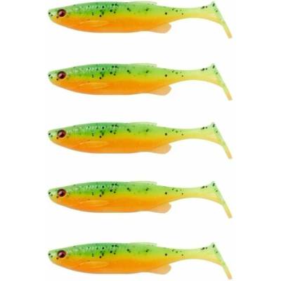 Fat Minnow T-Tail 5 pcs Firecracker 9 cm 7 g Силиконова примамка (SVS76990)