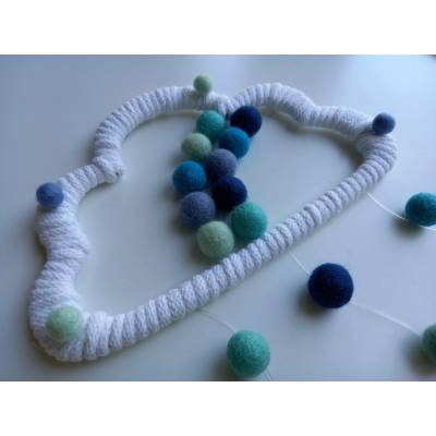 Veselé dudlíky - MACRAME MRÁČEK - TYRKYSOVÝ