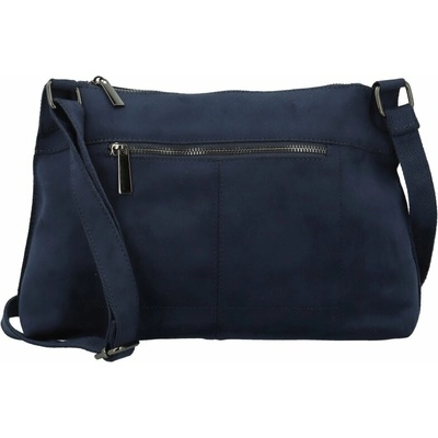 Paolo Bags dámská koženková crossbody L-6281-30 D.BLUE