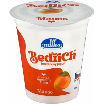 Milko Bedřich jogurt smotanový mangový 150 g