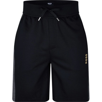 Image 1 of Boss Поларени къси панталони Boss Men's Fleece Jogger Shorts - Black/Gold 001