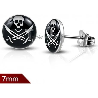 Talitha Обеци с пиратски знак